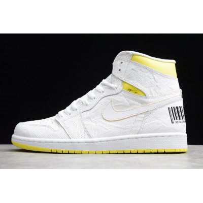 2019 Air Jordan 1 Retro High OG "First Class Flight" White/Dynam