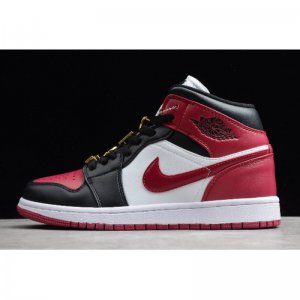 2020 Air Jordan 1 MID "Fearless" Black/Red CZ4385-016