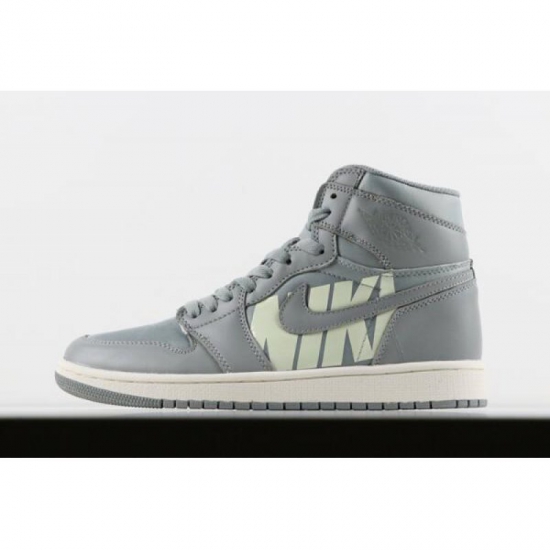 Virgil Abloh Off-White x Air Jordan 1 High OG "Nike Swoosh" Cool - Click Image to Close