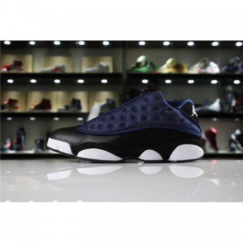 New Air Jordan 13 Low "Navy" Brave Blue/Metallic Silver-Black Me