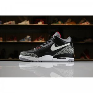 Air Jordan 3 "JTH" Black Cement AV6683-001 For Sale