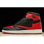 2019 Travis Scott x Air Jordan 1 High OG "Banned" Black/Varsity