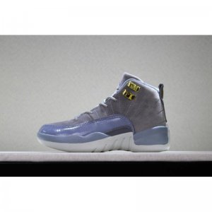Kid's Air Jordan 12 "Dark Grey"