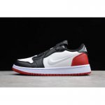 2019 Air Jordan 1 Low Slip "Black Toe" AV3918-102