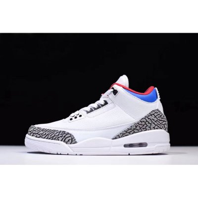 Latest Air Jordan 3 NRG "Seoul" White/Soar-Atom Red AV8370-100