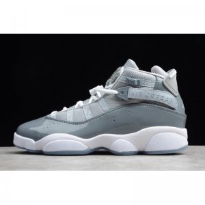 2019 Jordan 6 Rings Cool Grey/White 322992-015
