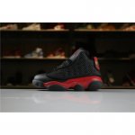 Kid's Air Jordan 13 Retro "Bred" Black/True Red-White For Sale