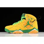 2020 Air Jordan 7 Retro Patta Oregon Ducks PE AT3375-300