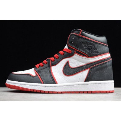 2019 Air Jordan 1 High OG "Meant To Fly" Black/Gym Red-White 555