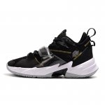 2020 Jordan Why Not Zer0.3 "The Family" Black/White-Metallic Gol