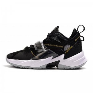 2020 Jordan Why Not Zer0.3 "The Family" Black/White-Metallic Gol