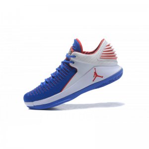 New Air Jordan 32 XXXII Low "Andre Drummond" PE Royal White Red