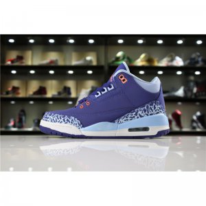 Women's Air Jordan 3 GS "Purple Dust" Dark Purple Dust/Atomic Pi