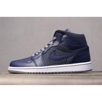New Air Jordan 1 Phat Obsidian/Cool Grey-White 364770-402