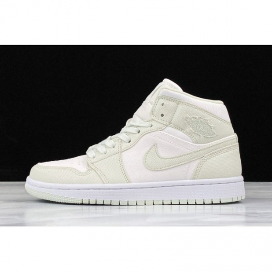 2020 Latest Air Jordan 1 Mid Spruce Aura CV5280-103 For Sale - Click Image to Close
