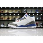 Air Jordan 3 "True Blue" White/Fire Red-True Blue 854262-106 Men