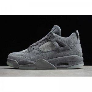2020 Latest Air Jordan 4 Retro Kaws "KAWS" Cool Grey/White 93015