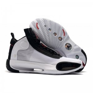 2020 Air Jordan 34 GS "Bred" White/Orbit Red For Sale