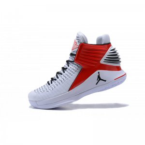 New Air Jordan 32 White Red Black Men's Basketball Shoes For Sal
