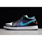 2020 Air Jordan 1 Low Black Turbo Green 553560-035