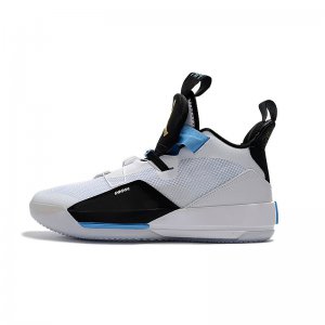 Air Jordan 33 "Mike Conley PE" White/Black-Blue For Sale