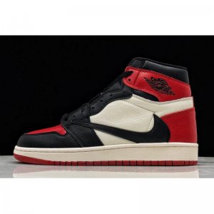 2019 Travis Scott x Air Jordan 1 High OG "Bred Toe" 575441-610