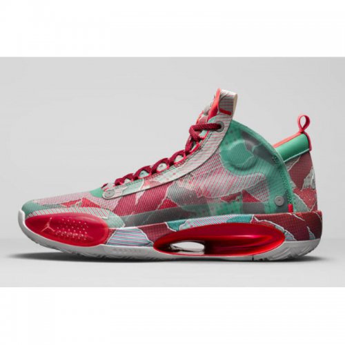 2020 New Air Jordan 34 XXXIV "Wrapping Paper" Christmas PE