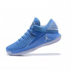 New Air Jordan 32 Low "UNC" University Blue/White Men's Basketba