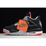 2019 Air Jordan 4 Retro OG "Bred" Black/Cement Grey-Summit White