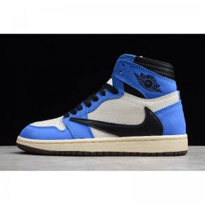 2019 Air Jordan 1 High OG TS Sail/Black-Blue CD44877-102