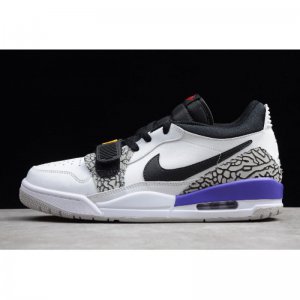 2019 Air Jordan Legacy 312 Low White/Black-Purple CD7069-108