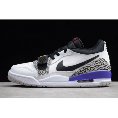 2019 Air Jordan Legacy 312 Low White/Black-Purple CD7069-108