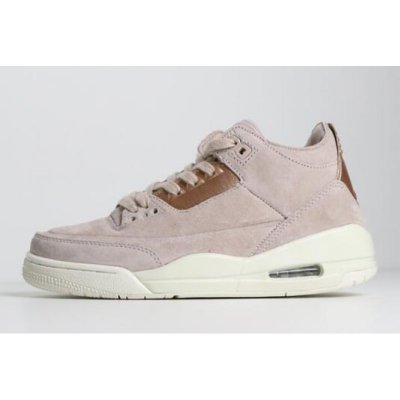 Air Jordan 3 WMNS Particle Beige/Metallic Red Bronze-Sail AH7859