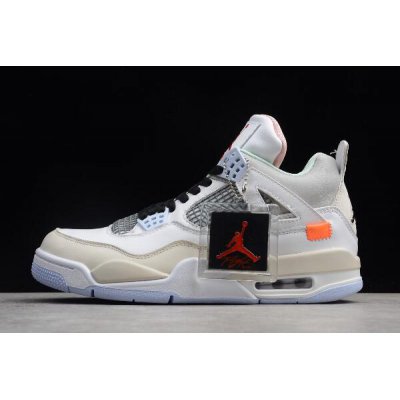 2018 Off-White x Air Jordan 4 Retro "Encore" Han Yubai/Light Bei