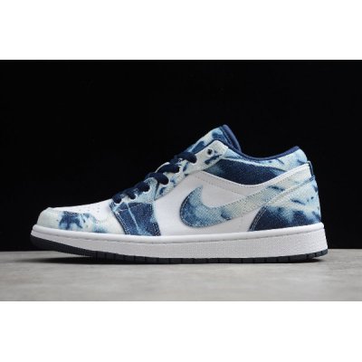 2020 New Air Jordan 1 Low "Washed Denim" CZ8455-100