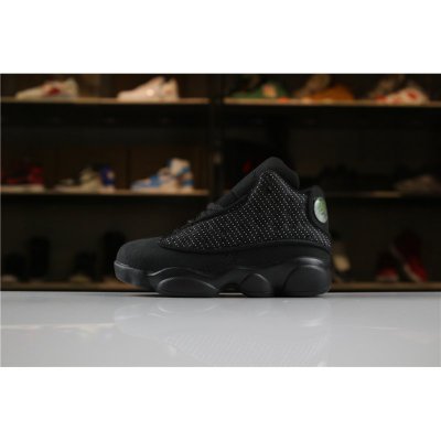 Kid's Air Jordan 13 "Black Cat" Black/Anthracite-Black For Sale