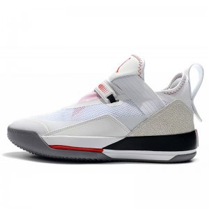 2019 Air Jordan 33 SE White/Metallic Gold-Gym Red-Black CD9560-1