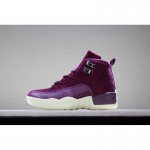 Kid's Air Jordan 12 "Bordeaux" Bordeaux/Sail/Metallic Silver