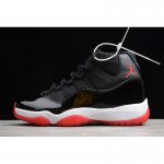 2019 Air Jordan 11 XI Retro "Bred" Black/True Red-White 378037-0