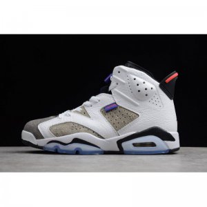 2019 Air Jordan 6 "Flint Grey" White/Black-Infrared 23-Dark Conc