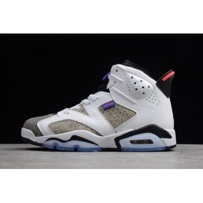 2019 Air Jordan 6 "Flint Grey" White/Black-Infrared 23-Dark Conc