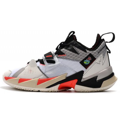 2020 Jordan Why Not Zer0.3 "UNITE" White/Black-University Red-Gr