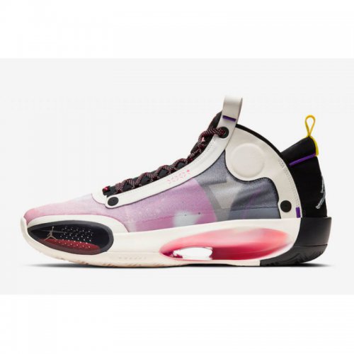 2020 NBA x Air Jordan 34 "Paris Game" Multi-Color/Black-White CZ