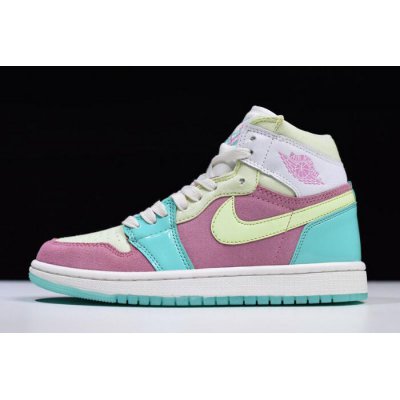 Air Jordan 1 GS "Easter" Sail-Hyper Turquoise/Barely Volt 555112