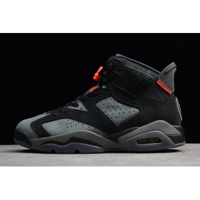 2019 Air Jordan 6 PSG Paris Saint-Germain Football Club Iron Gre