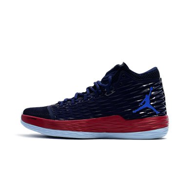 Carmelo Anthony's Jordan Melo M13 "Knicks" Midnight Navy/Gym Red
