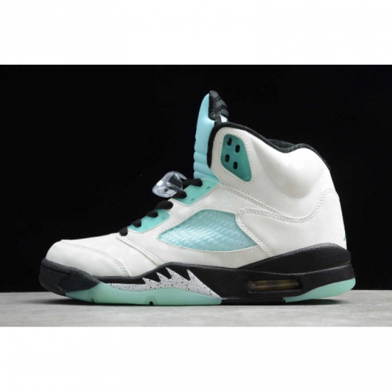 2019 Air Jordan 5 "Island Green" White/Black-Island Green CN2932 - Click Image to Close