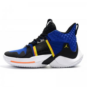 2019 Jordan Why Not Zer0.2 Black/Royal Blue-White-Yellow For Sal