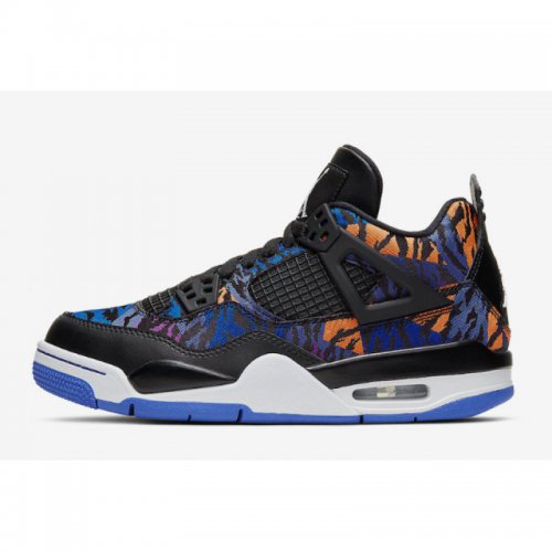 2020 Men's Air Jordan 4 "Rush Violet" Black/White-Rush Violet-Ra