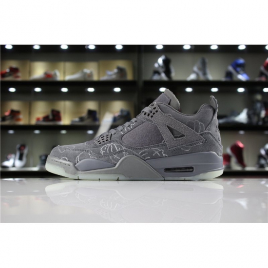 KAWS x Air Jordan 4 "Cool Grey" 930155-003 For Sale - Click Image to Close